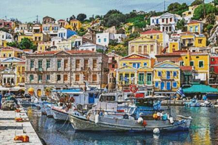 cross stitch pattern Symi