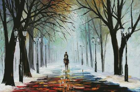 cross stitch pattern Winter Mood (Large)