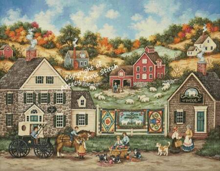 cross stitch pattern Great Balls of Yarn (Large)