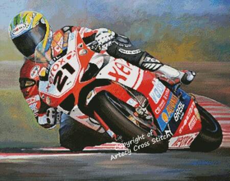 cross stitch pattern On the Edge