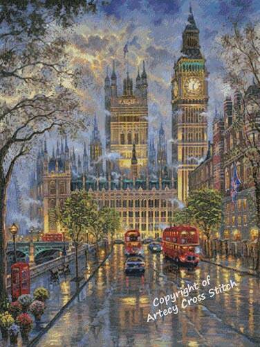 cross stitch pattern The Palace