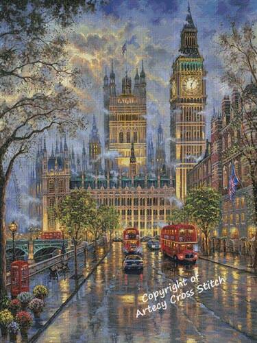 cross stitch pattern The Palace (Large)