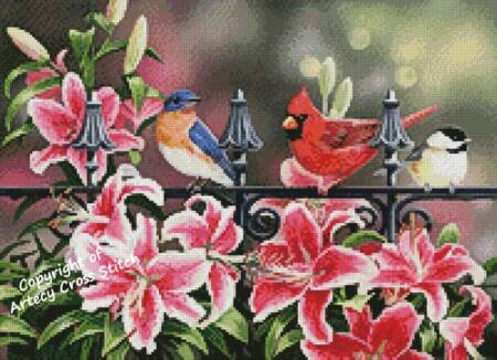 cross stitch pattern Mini Stargazers