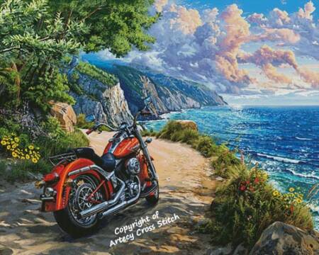 cross stitch pattern Arrived (Large)