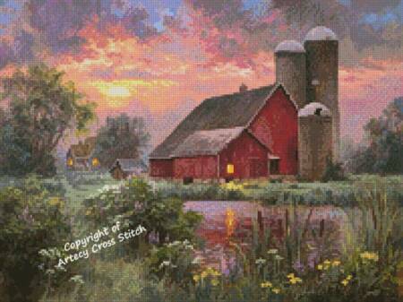 cross stitch pattern Mini End of the Day