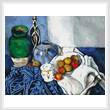 cross stitch pattern Still life with Apples