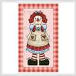 cross stitch pattern Country Annie
