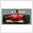 cross stitch pattern Formula 1 Car