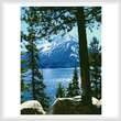 cross stitch pattern Jenny Lake