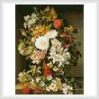 cross stitch pattern Still life with Flowers