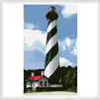 cross stitch pattern St Augustine Lighthouse