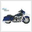 cross stitch pattern 2006 Harley Davidson Street Glide