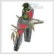 cross stitch pattern Trogons