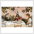 cross stitch pattern Alice in Wonderland