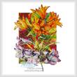 cross stitch pattern Amarylis  Daylilies