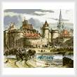 cross stitch pattern Antique Castle