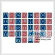 cross stitch pattern Baby Blocks Alphabet