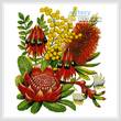 cross stitch pattern Bushland Flowers of Oz
