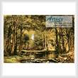 cross stitch pattern A Catskill Brook