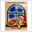 cross stitch pattern Closer to Christmas
