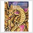 cross stitch pattern Mini Dragon Battle
