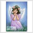 cross stitch pattern Angel of the Earth