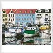 cross stitch pattern Europe Port
