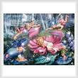 cross stitch pattern Evening Fairies
