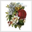 cross stitch pattern Flower Bouquet