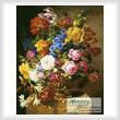 cross stitch pattern Flower Bouquet  2