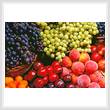 cross stitch pattern Fruits