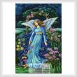 cross stitch pattern Garden Angel