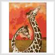 cross stitch pattern Giraffes 3