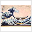 cross stitch pattern The Great Wave