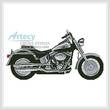cross stitch pattern Harley 1