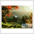 cross stitch pattern Landscape 16