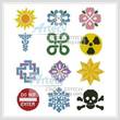 cross stitch pattern Little Designs 1