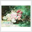 cross stitch pattern Les Roses du Jardin