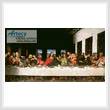 cross stitch pattern Last Supper
