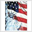 cross stitch pattern Mini America
