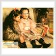cross stitch pattern Children of Martial Caillebotte