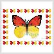 cross stitch pattern Mini Butterfly Sampler 1
