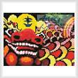 cross stitch pattern Mini Chinese Dragon