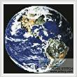 cross stitch pattern Mini Earth