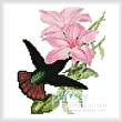 cross stitch pattern Mini Hummingbird