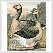 cross stitch pattern Mini Toulouse Geese
