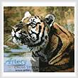 cross stitch pattern Mini Bengal Tiger