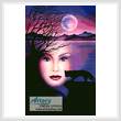 cross stitch pattern Moon Shadow
