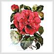 cross stitch pattern Mini Pink Camellia