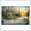cross stitch pattern Mystic Hour